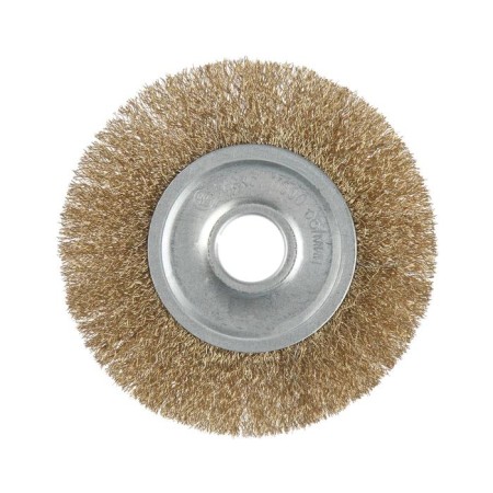 Metal brush for ushm scrap, flat, landing 22 mm, 125 mm-3