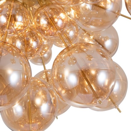 Ceiling chandelier Arte Lamp Molecule A8313PL-5GO, G9, 5x40 W, 60x60x33 cm, golden-3