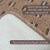 Rug "Doha", size 45x75 cm, color Beige
