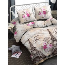 Постельное бельё 2 сп Amore Mio, размер 180х210 см, 175х215 см, 70х70 см - 2 шт