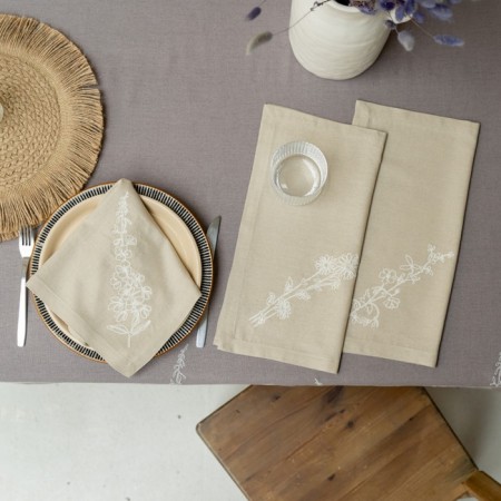 Set of napkins "Sound", size 38x38 cm, 3 pcs-2