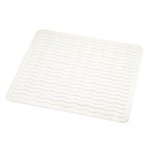 Anti -slip Playa mat, white color 54x54 cm