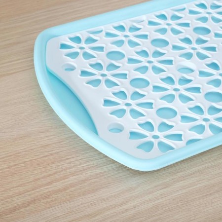 Battle with a liner for drying dishes, 40 × 24 cm, color mix-4