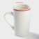 Porcelain share mug "Monday", 380 ml, white color