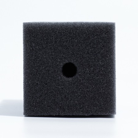 Rectangular sponge for the turbo filter No. 9, 8 x 8 x 16 cm, gray-2