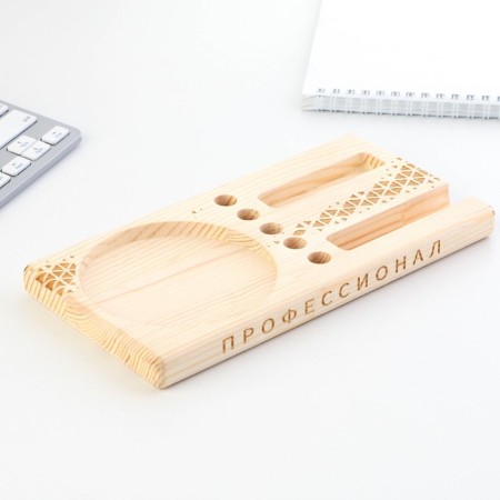 Claus for the phone "Professional", wood, 21.7 x 20 x 11 cm-3