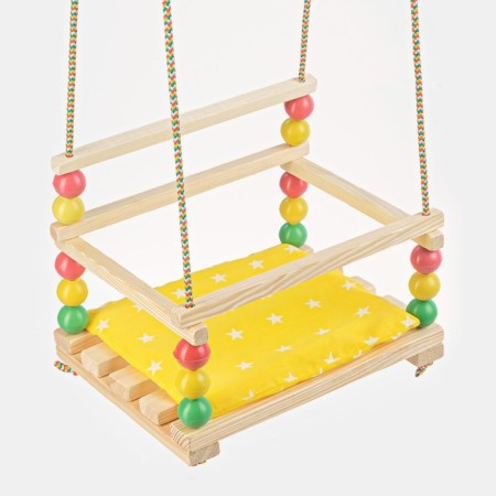 Suspended armchair for a playing site with a soft seat, "breeze", seat 34x28 cm-12