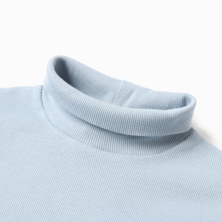 Female turtleneck, blue color, size 42 (s)-2