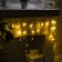 Garland "fringe" 3 × 0.5 m, IP20, transparent thread, 80 LED, warm white glow, 8 modes, 220 V