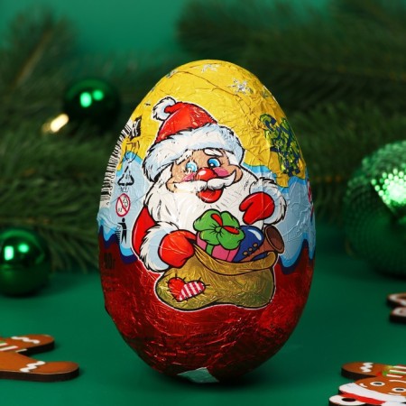 Chocolate egg with a surprise "Happy New Year!", 90 g-1