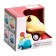The inertial car "Cute deer", light, sound, beige color