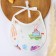 Bibrary children 18x18 cm, cotton with PVC coating, color mix