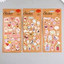 Stick plastic gold embossing 