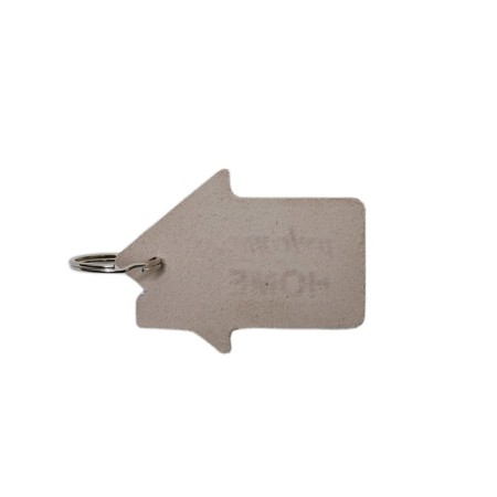 Key key, genuine leather, 50x70x2 cm, beige-1