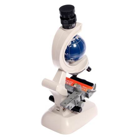 Microscope, with a planet and a phone holder-15