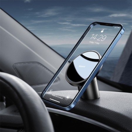 Automobile holder Baseus Radar Magnetic Car Mount, Black, Glorod+Glue-7