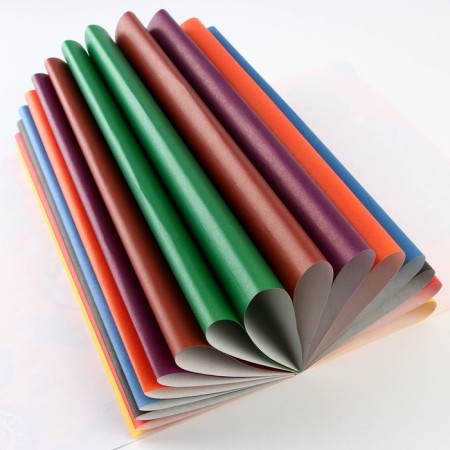 Complex -colored paper A4 “September 1: dog” 16 sheets 8 colors are newspaper, density 45 g/m², density 80 g/m²-4