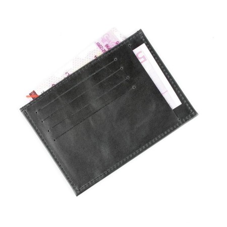 Cartholder, 8 pockets, black color