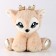 New Year's soft toy "Deer", 20 x 17 cm, for the New Year