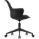 Computer chair Tulin plastic/eco -leather, black 60x60x83 cm