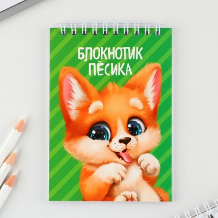 MIX of Notepad A6, 40 liters on the crest, the soft cover of the "animals"-1