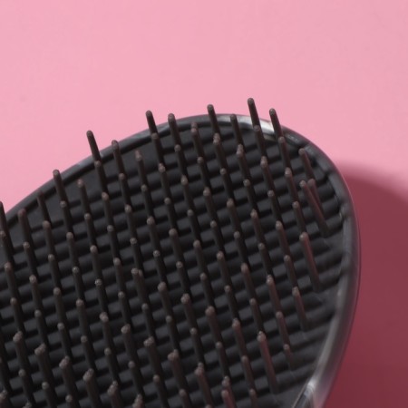 Massage comb, 9 × 7 cm, gray color-1