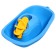 Soft boat, with a turntable, blue color