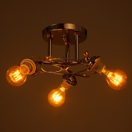 Luer "Jeannet" BP 3x40W E27 Chrome Model: 2800064-2