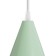 Lamp Bayerlux "Conus" 1x40W E14 green 16x16x20cm