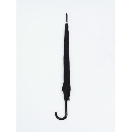 Umbrella is a s/auth r56/67 8sp n/u/u plain handle-bag Black package-3