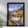 Photo frame 21x30 cm (7n92) black (plastic screen)
