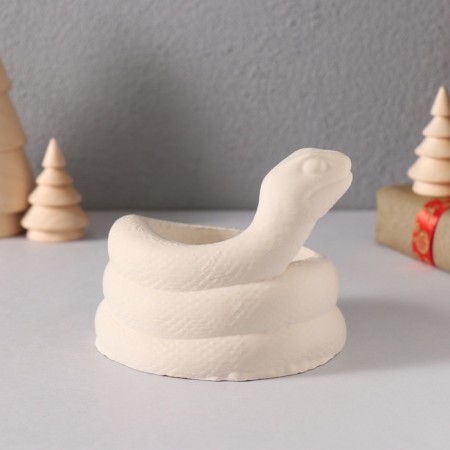 Sninker "Snake" Twist 8*10*6 cm white-2