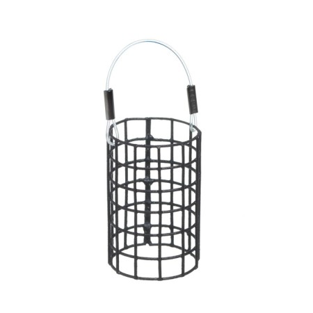 Metallic feeder X-Feeder Me Fastfood S Grid, Matt Black, 10 g, 17 ml