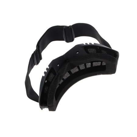 Mask glasses for motor vehicles, collapsible, lameleon visor, black color-6
