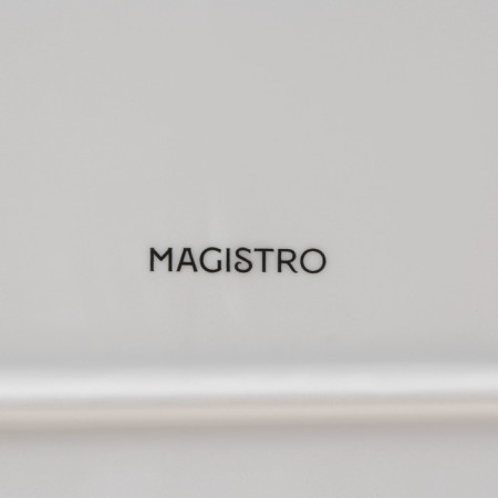 Porcelain rectangular Magistro Crotone, 35.7 × 25.6 × 3.1 cm, white color-4