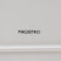 Porcelain rectangular Magistro Crotone, 35.7 × 25.6 × 3.1 cm, white color