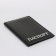 Cover for passport, black color