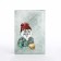 Passport cover, gray color