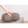 Bolster rectangular, 62x32x14 cm, brown color