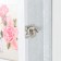 Keywater tree "Butterfly with roses" white 6x24x30 cm