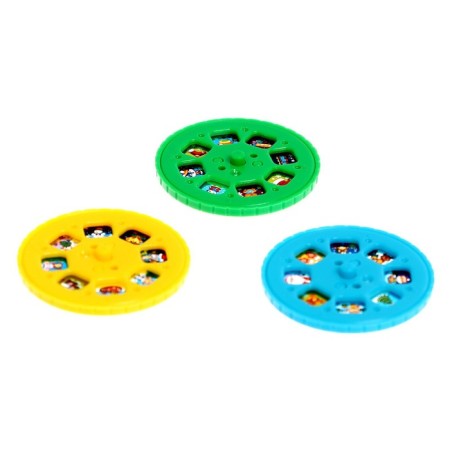 Game set with the projector "New Year's projector", light, 3 tales, in a package-2