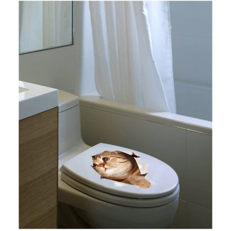 Stick 3D Interior cat 25*23cm-2
