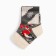 Nosk children's woolen "bullfinch in the snow", gray color, size 16