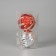 Set of balls plastic D-10 cm, 2 pcs "Marseillaise" silver red