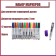 Set of markers for magnetic marker board, 3 mm, 12 colors