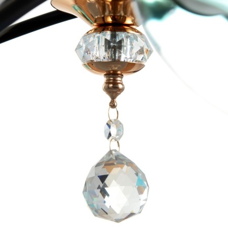 Svetogor chandelier "summer" 6x60W E27 black-6