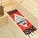 Bath sunbed 150x50 with a print "In a bathhouse and a soul rests"