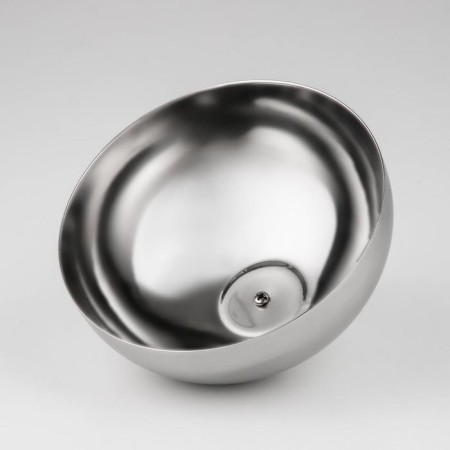 Stainless steel cover, 20 × 20 × 14 cm, round-2