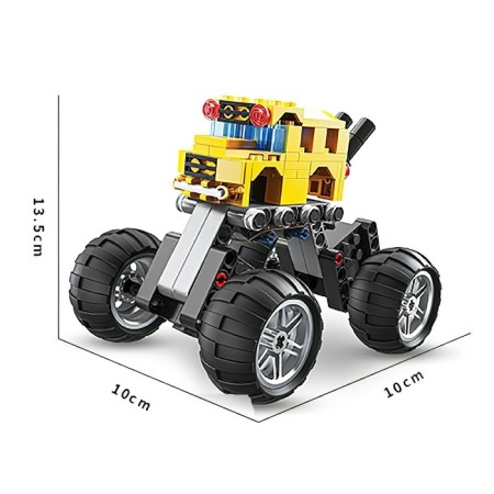 Designer inertial "SUV", 2 assembly options, 135 parts-1