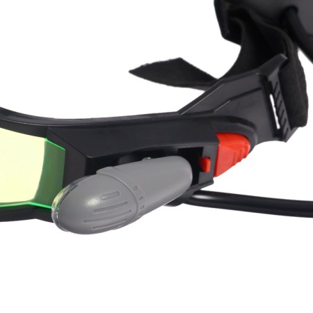 Night vision glasses "spies", with a projector-6